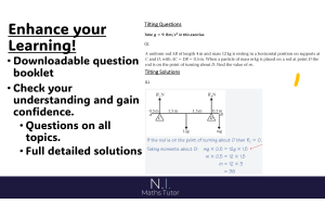 GCSE Further Maths Mastery: Unit 2: Revision Course (MECHANICS) 