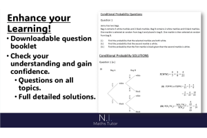 GCSE Further Maths Mastery: Unit 3: Revision Course (STATISTICS) 