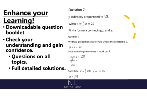 Mastering M8: CCEA GCSE Math Revision 
